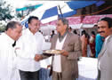 KC Subramanya with SM Krishna, External Affairs Minister